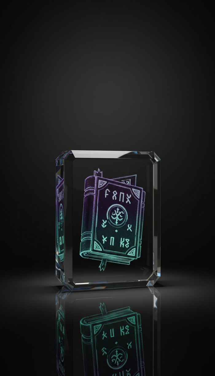 Obsidian Stand For Crystal Blocks